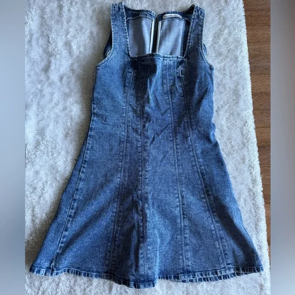 Abercrombie & Fitch Blue Denim Mila Dress - Picture 3 of 5